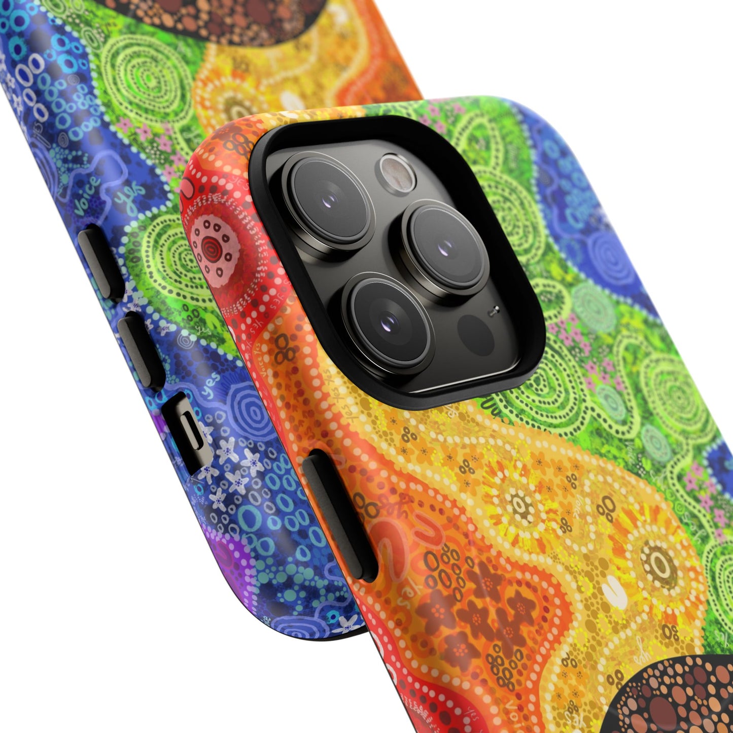 Aboriginal Art | Pride Flag | Tough Mag Safe Case