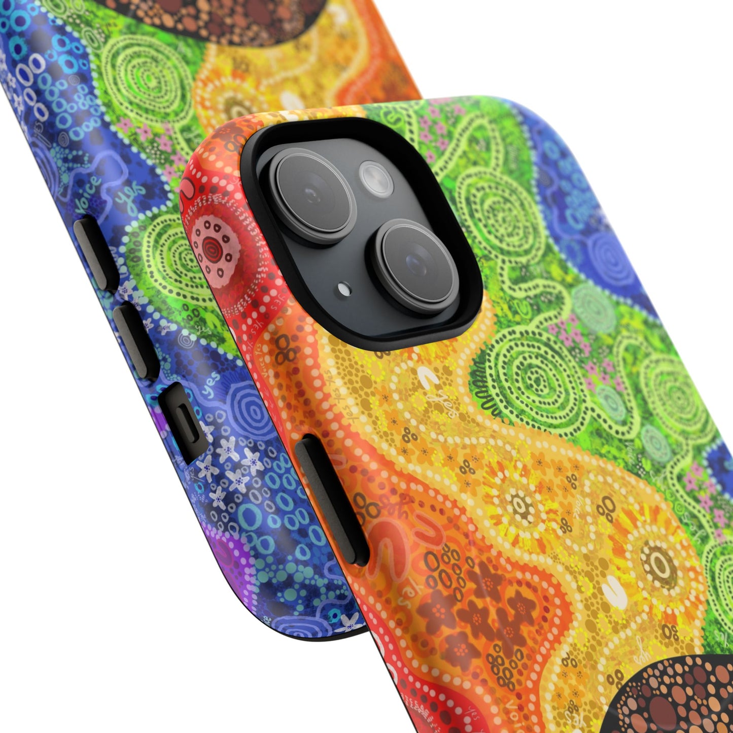 Aboriginal Art | Pride Flag | Tough Mag Safe Case