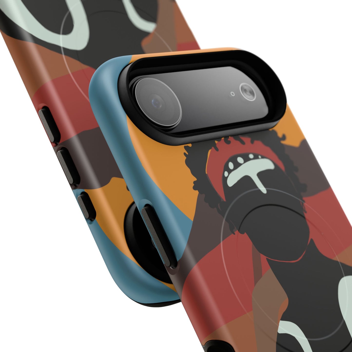 Aboriginal Art | Dreamtime Warrior | Tough Mag Safe Case