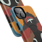 Aboriginal Art | Dreamtime Warrior | Tough Mag Safe Case