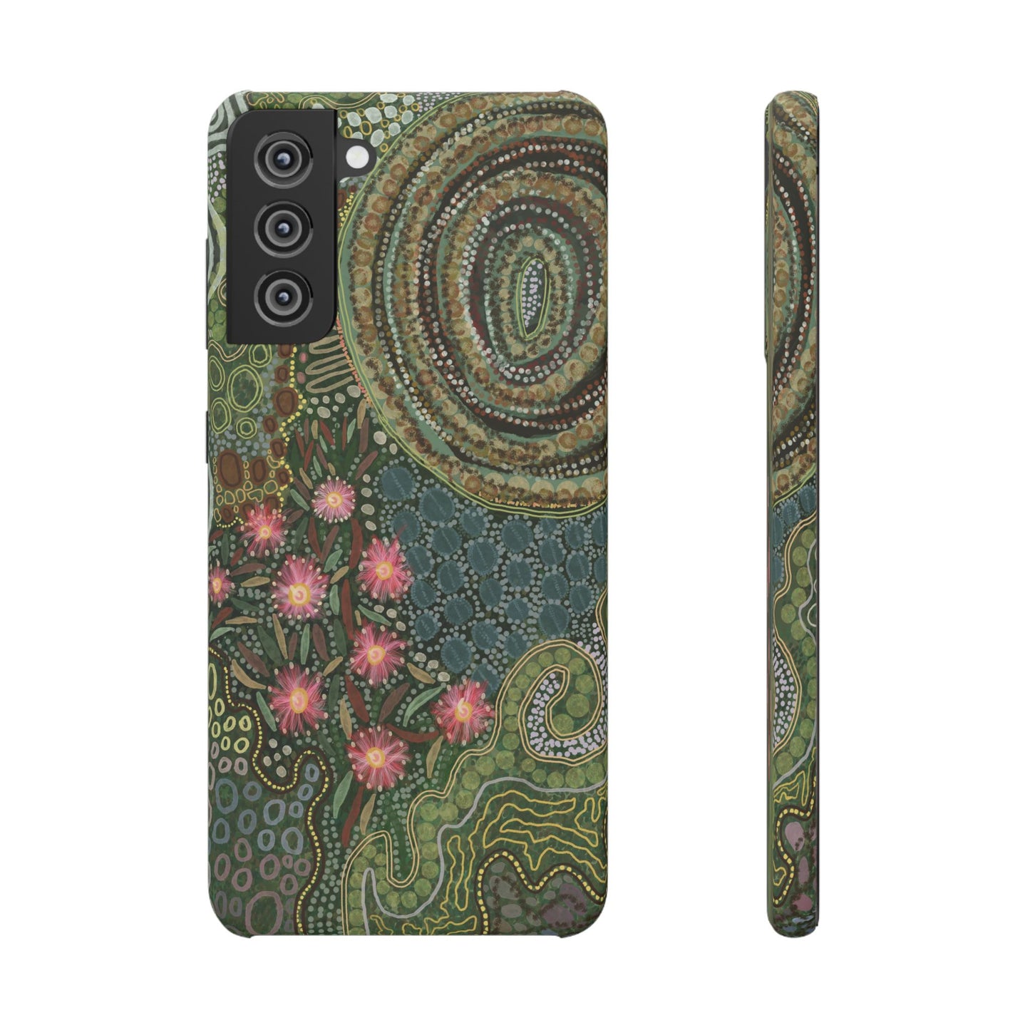 Aboriginal Art - Gumtrees - Snap case