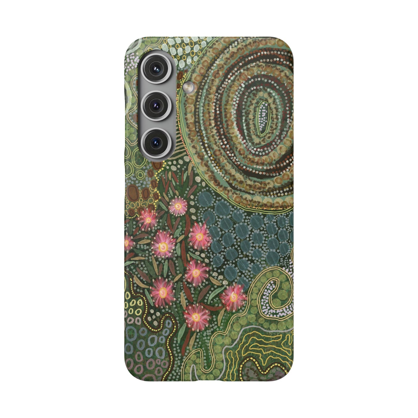 Aboriginal Art - Gumtrees - Snap case