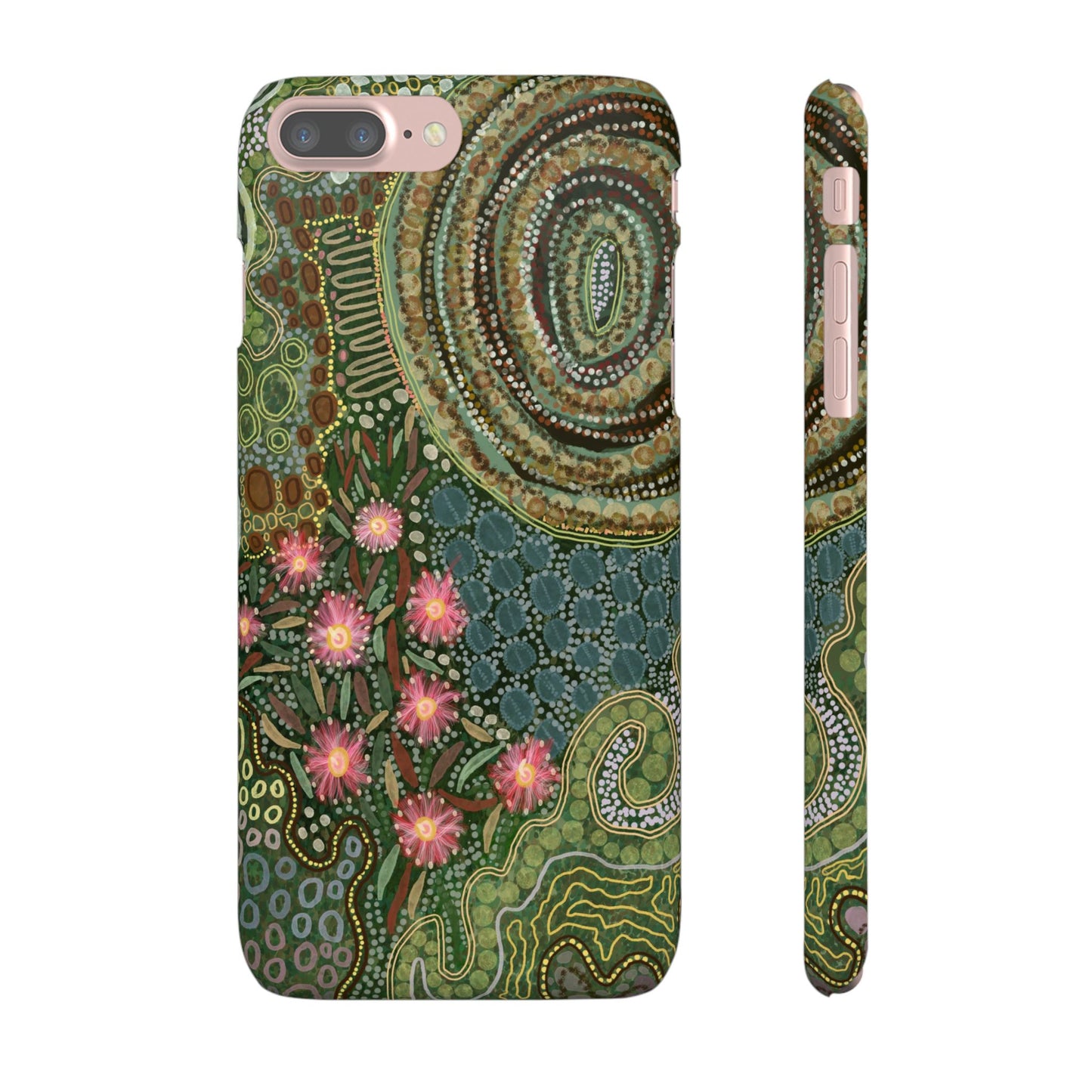 Aboriginal Art - Gumtrees - Snap case