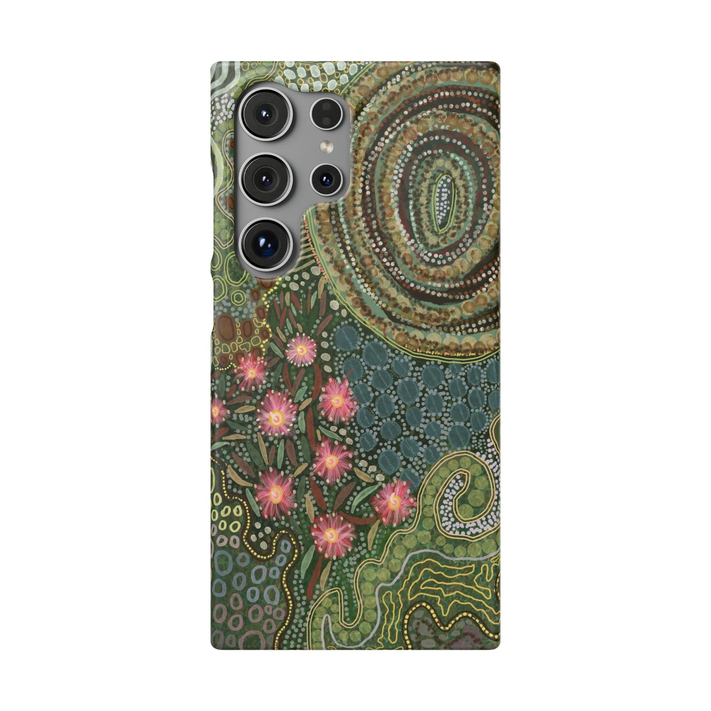 Aboriginal Art - Gumtrees - Snap case