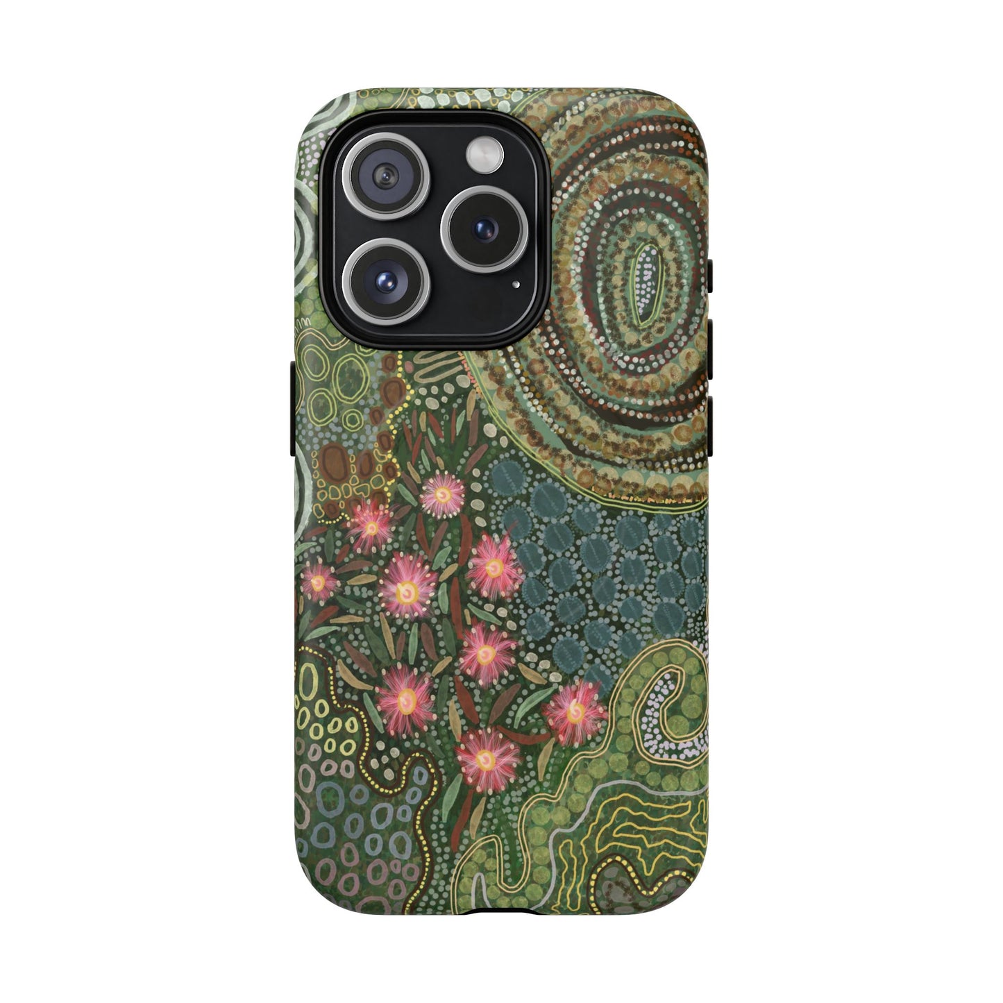 Aboriginal Art - Gumtrees - Tough Mag Safe Case
