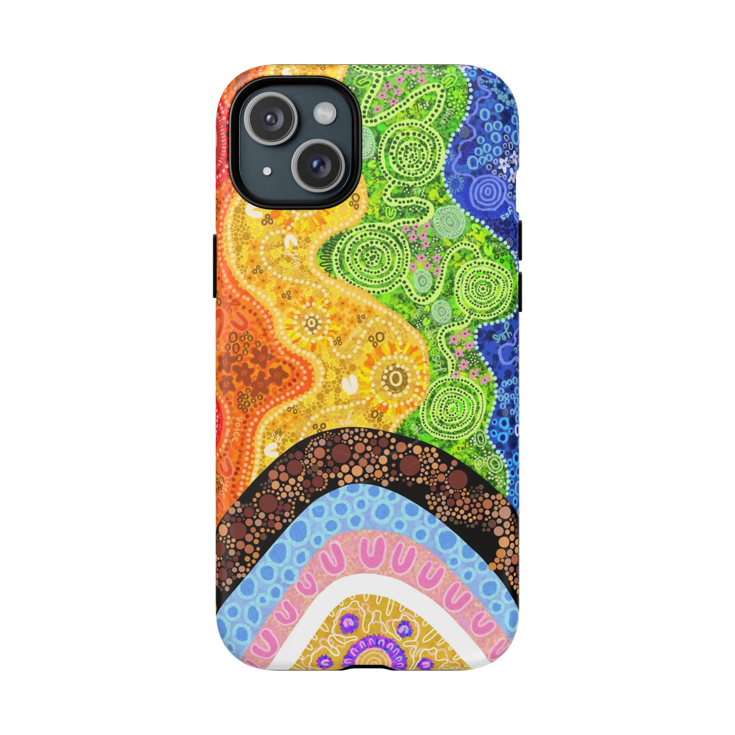Aboriginal Art | Pride Flag | Tough Mag Safe Case