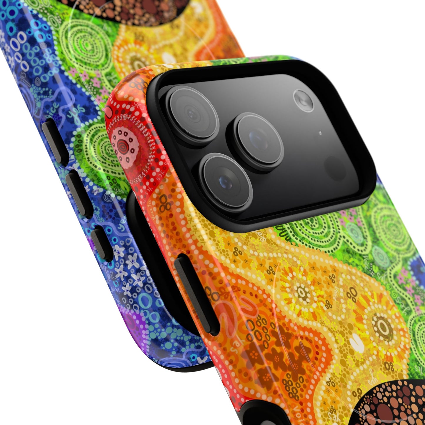 Aboriginal Art | Pride Flag | Tough Mag Safe Case