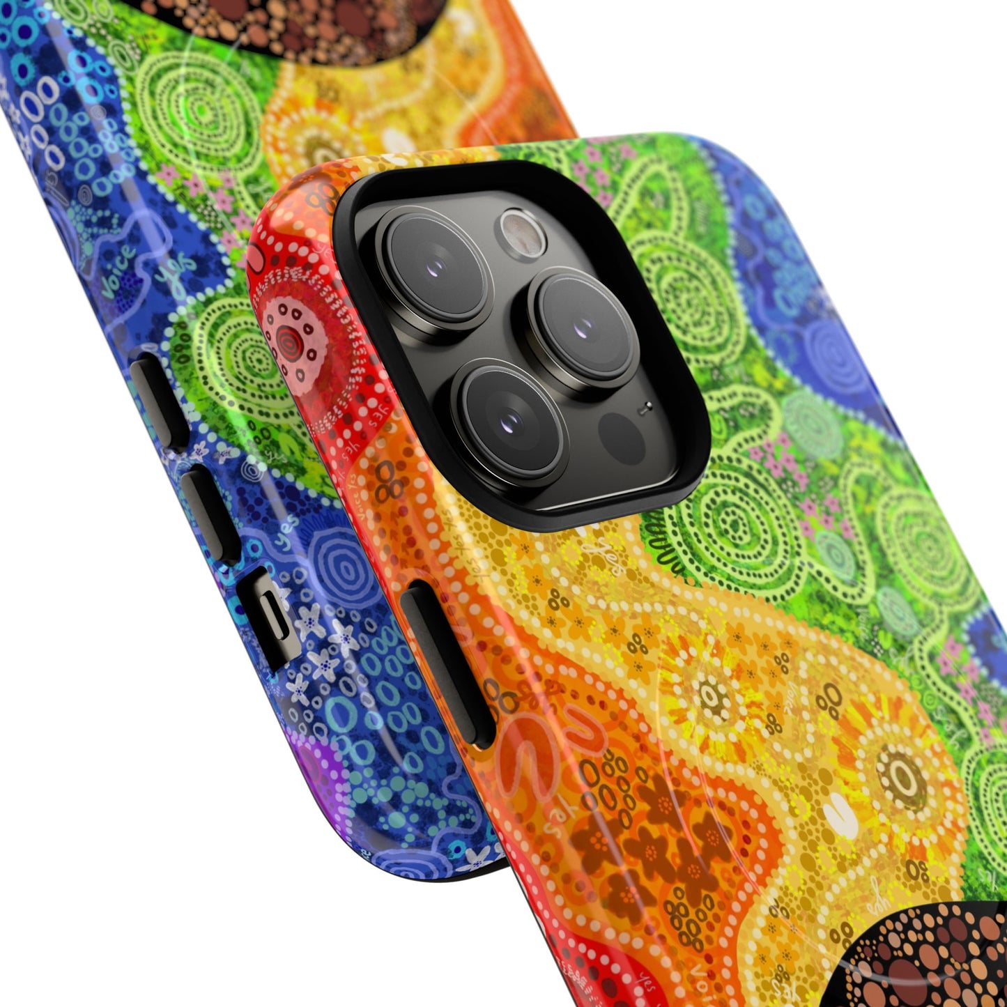 Aboriginal Art | Pride Flag | Tough Mag Safe Case