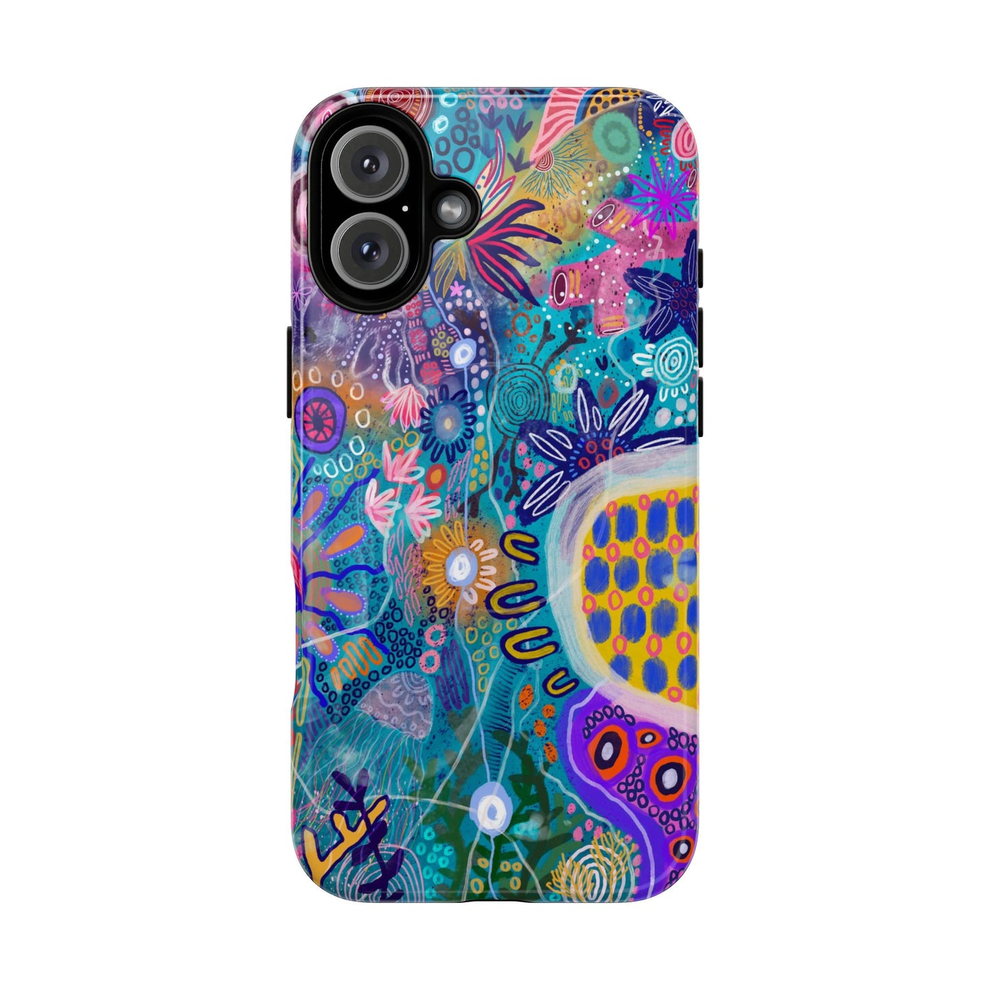 Aboriginal art - Bocar Bindy - Tough Mag Safe Case
