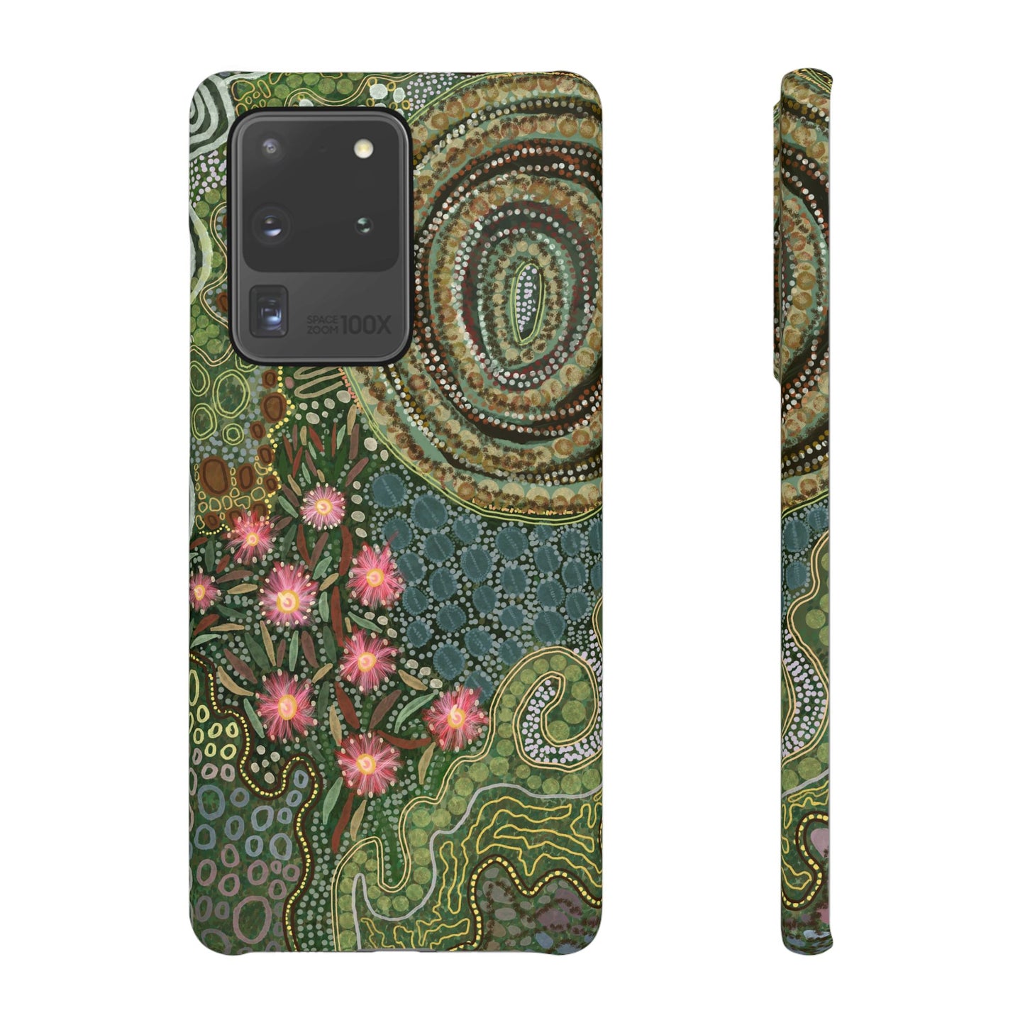 Aboriginal Art - Gumtrees - Snap case