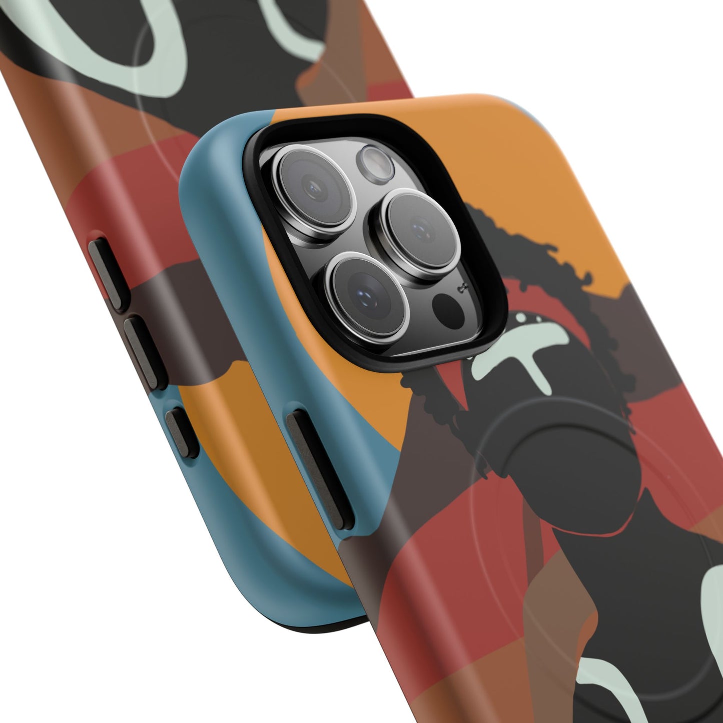 Aboriginal Art | Dreamtime Warrior | Tough Mag Safe Case