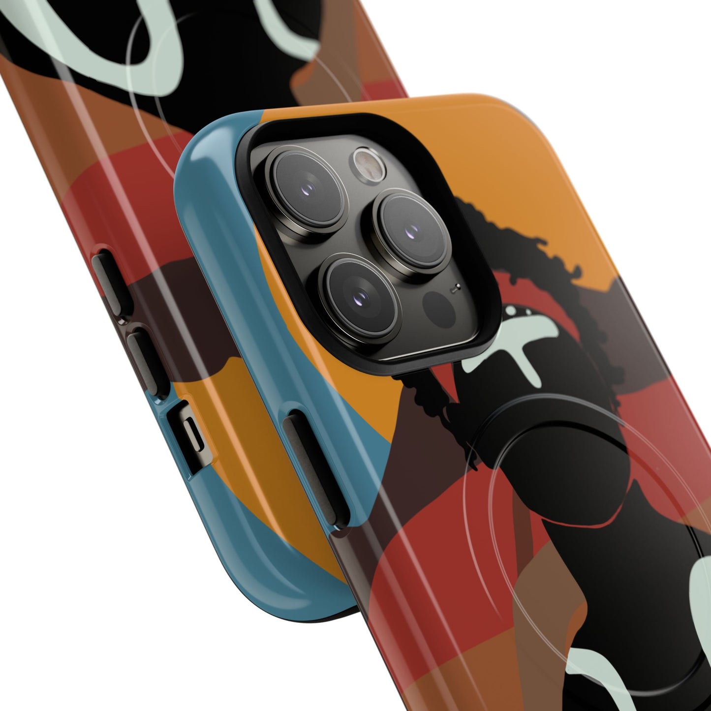 Aboriginal Art | Dreamtime Warrior | Tough Mag Safe Case