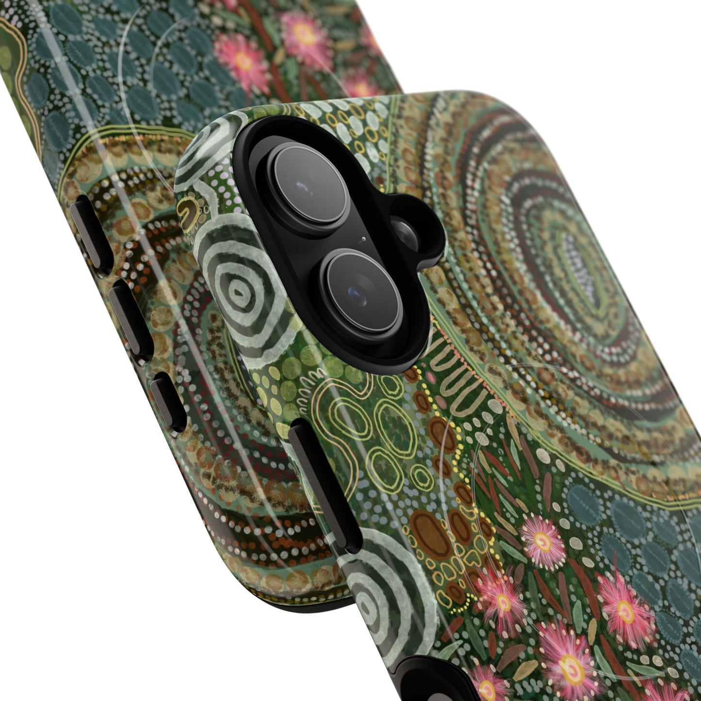 Aboriginal Art - Gumtrees - Tough Mag Safe Case