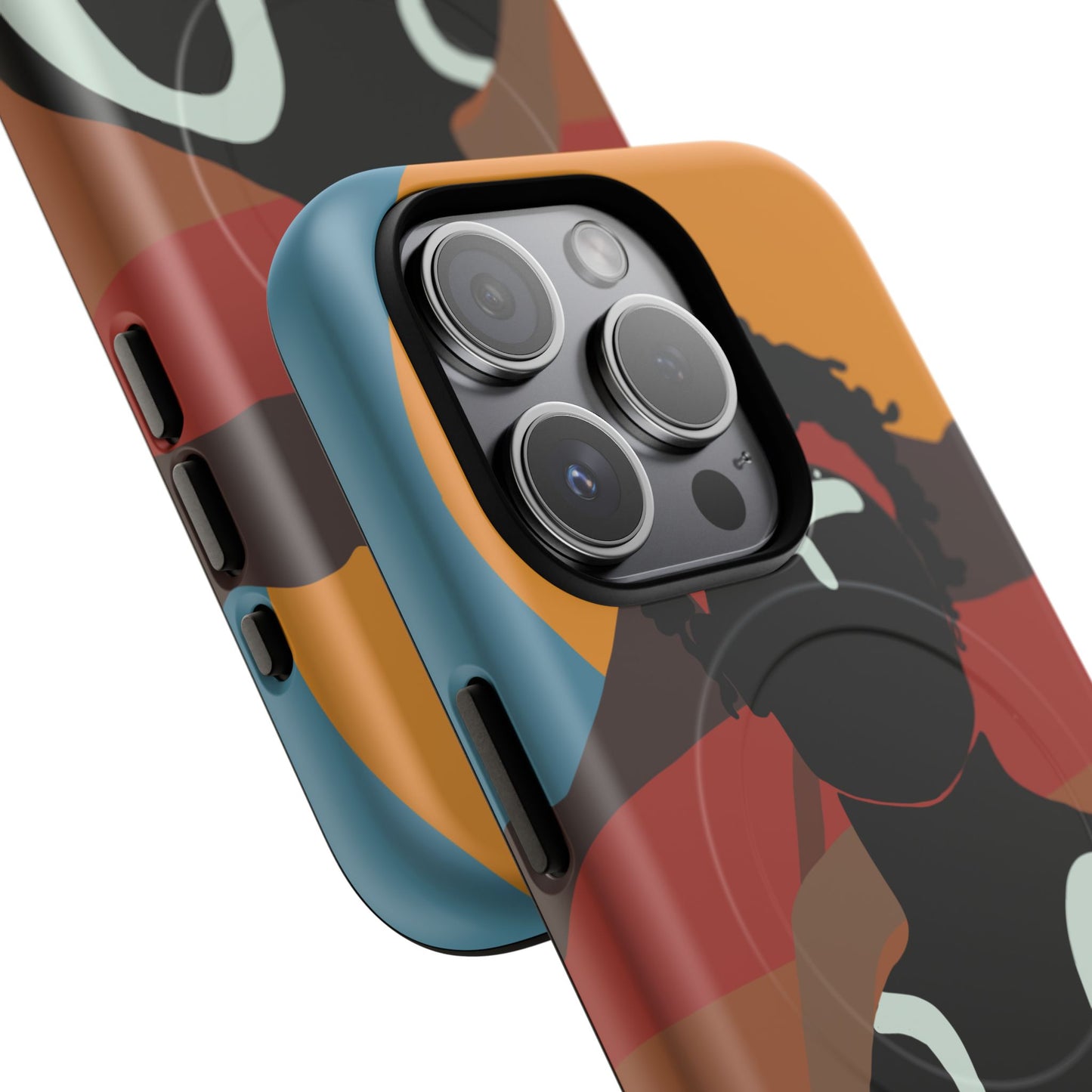 Aboriginal Art | Dreamtime Warrior | Tough Mag Safe Case