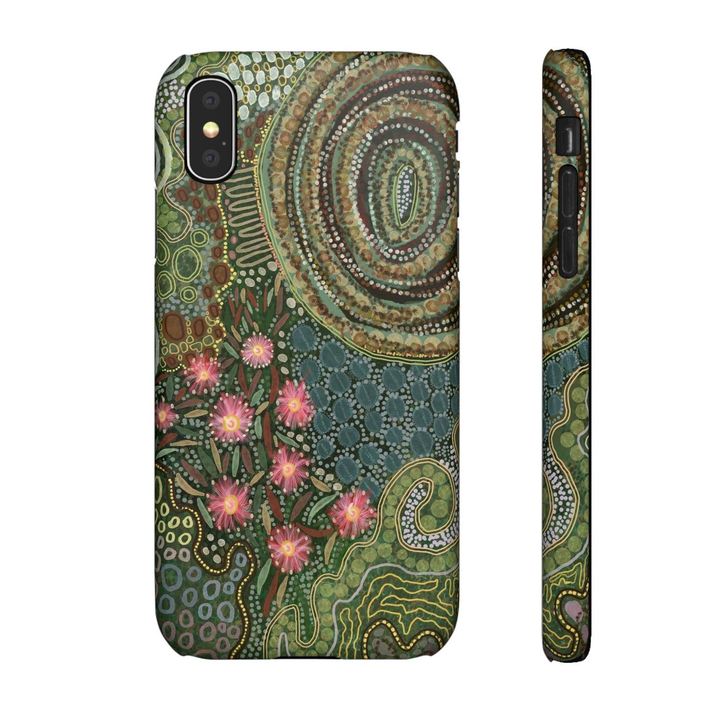 Aboriginal Art - Gumtrees - Snap case