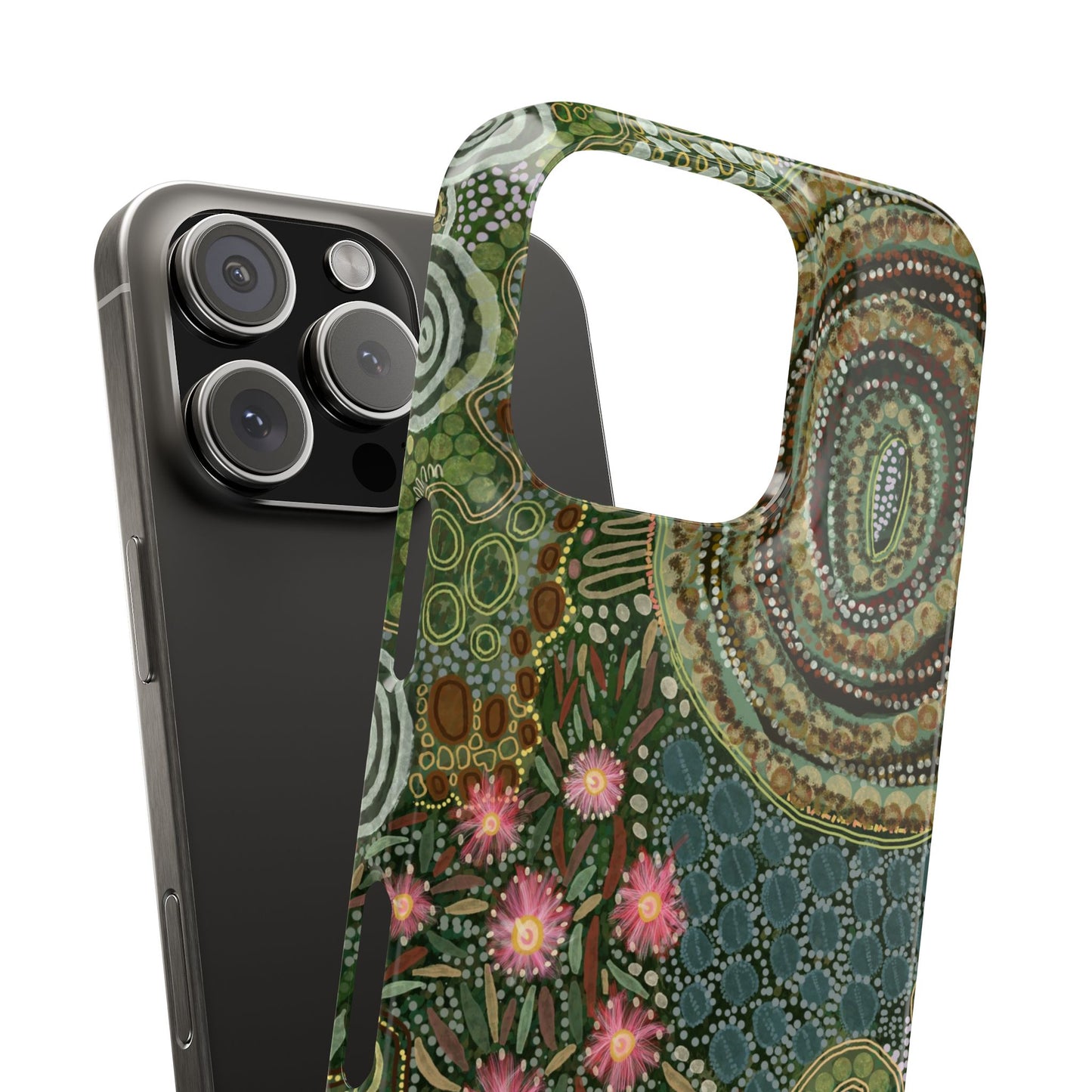 Aboriginal Art - Gumtrees - Snap case