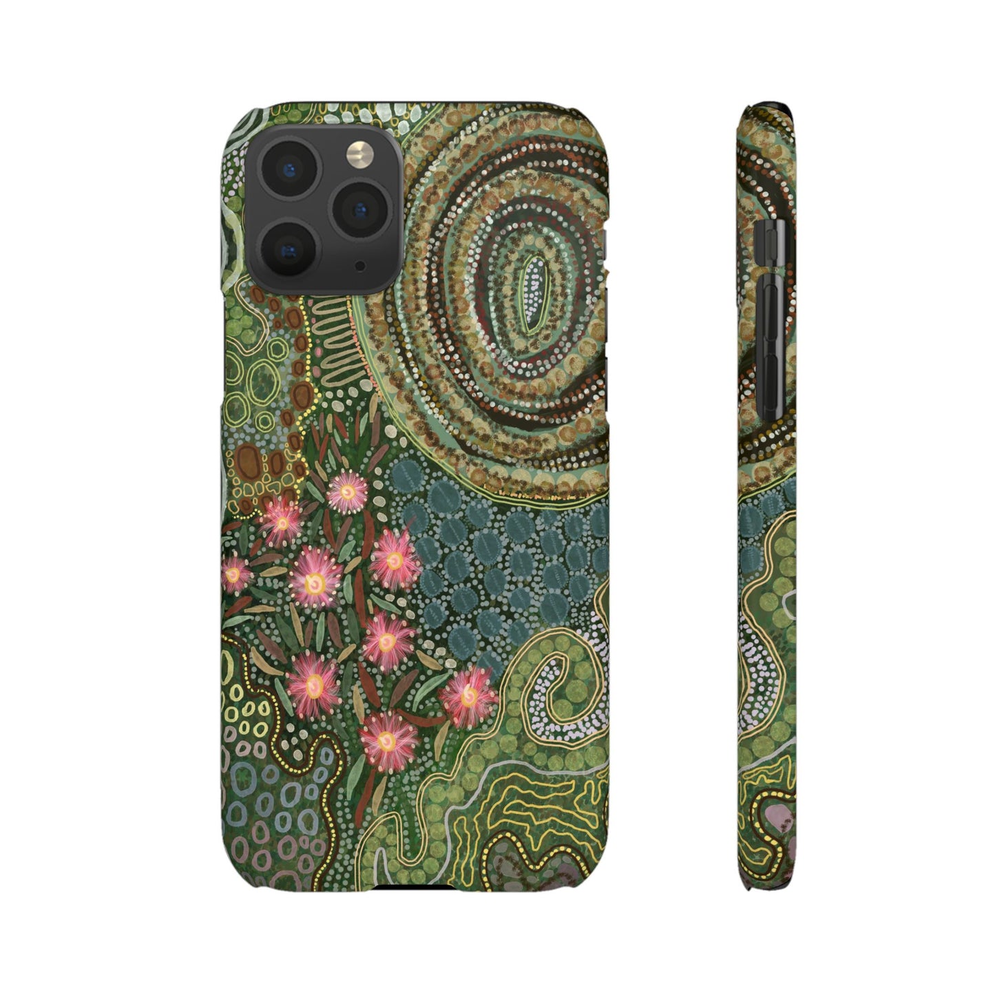 Aboriginal Art - Gumtrees - Snap case