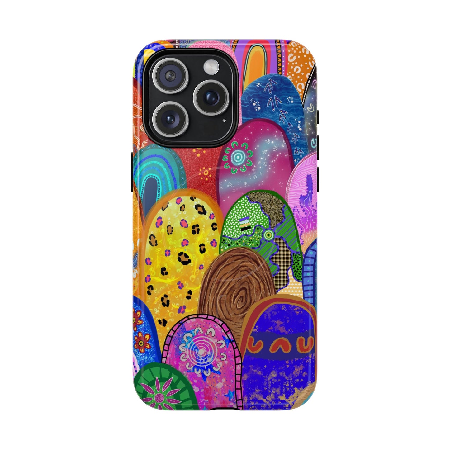 Aboriginal Art | Mardi Gras March | Tough Mag Safe Case