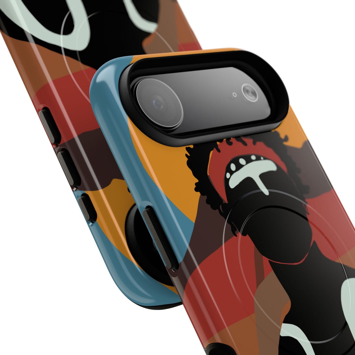 Aboriginal Art | Dreamtime Warrior | Tough Mag Safe Case