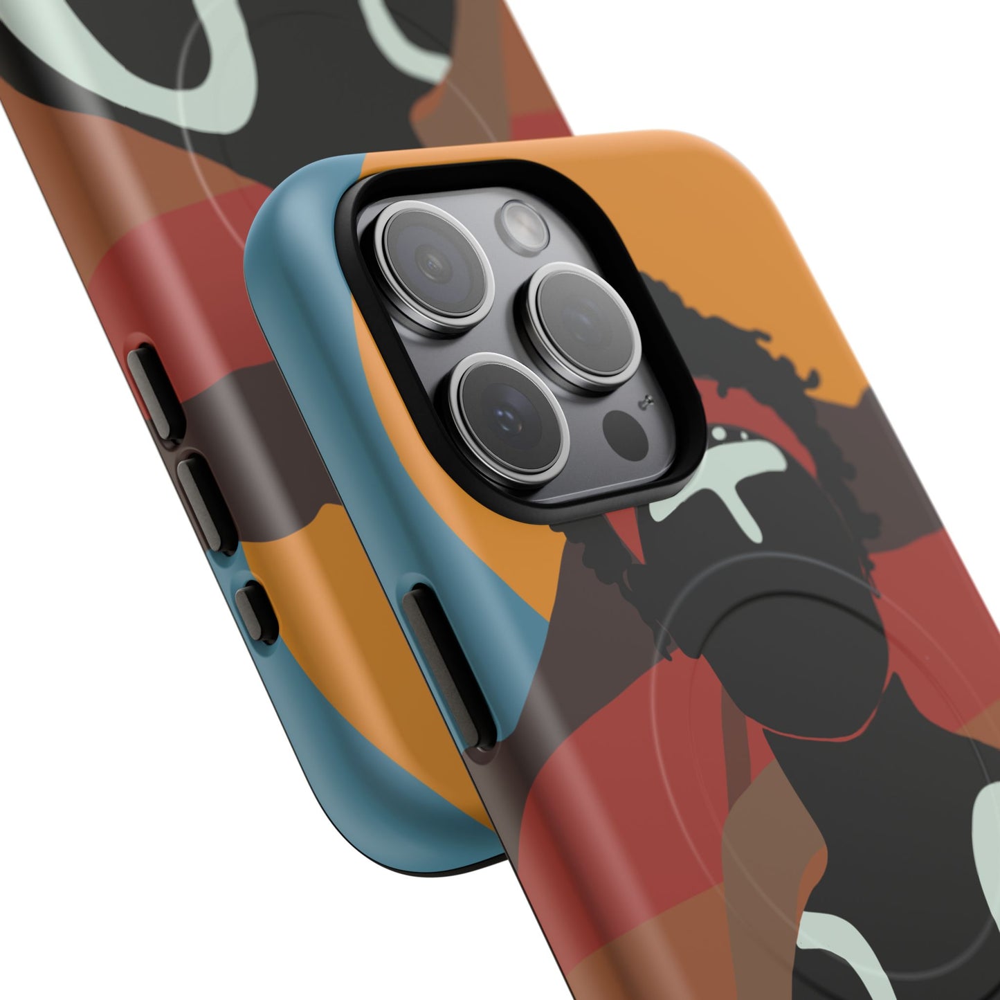 Aboriginal Art | Dreamtime Warrior | Tough Mag Safe Case