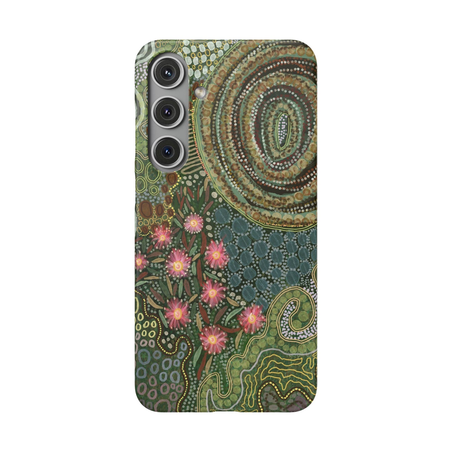 Aboriginal Art - Gumtrees - Snap case