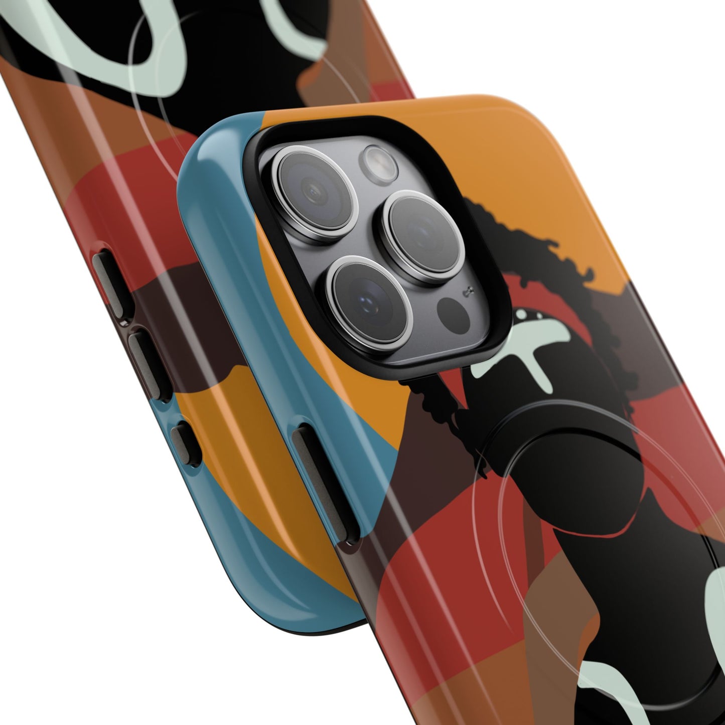 Aboriginal Art | Dreamtime Warrior | Tough Mag Safe Case