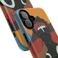 Aboriginal Art | Dreamtime Warrior | Tough Mag Safe Case