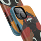 Aboriginal Art | Dreamtime Warrior | Tough Mag Safe Case