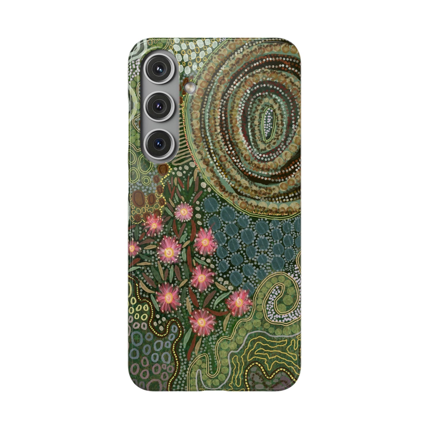 Aboriginal Art - Gumtrees - Snap case