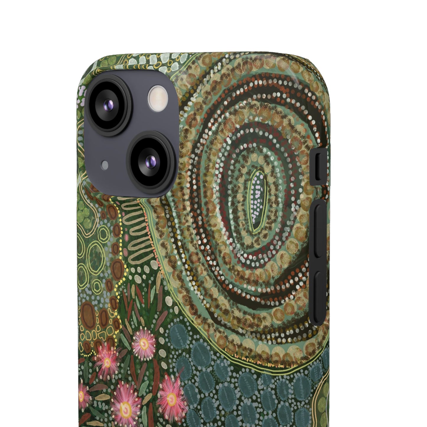 Aboriginal Art - Gumtrees - Snap case