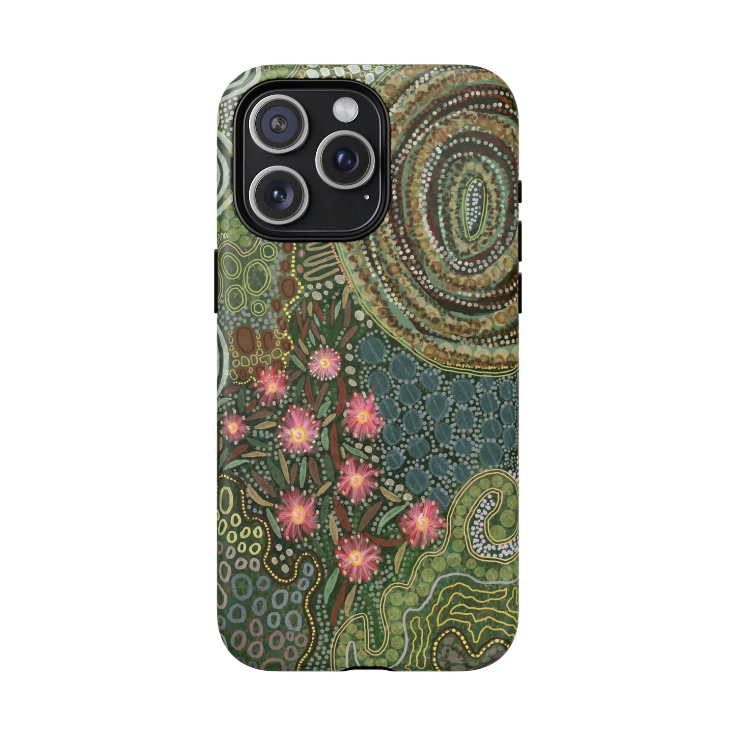 Aboriginal Art - Gumtrees - Tough Mag Safe Case