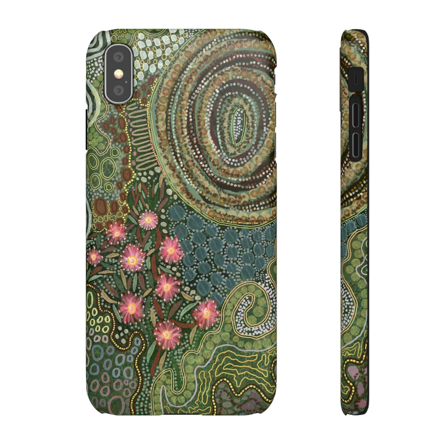 Aboriginal Art - Gumtrees - Snap case