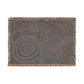 Aboriginal Art | Gumtrees | 100% cotton Cozy Woven Blanket  