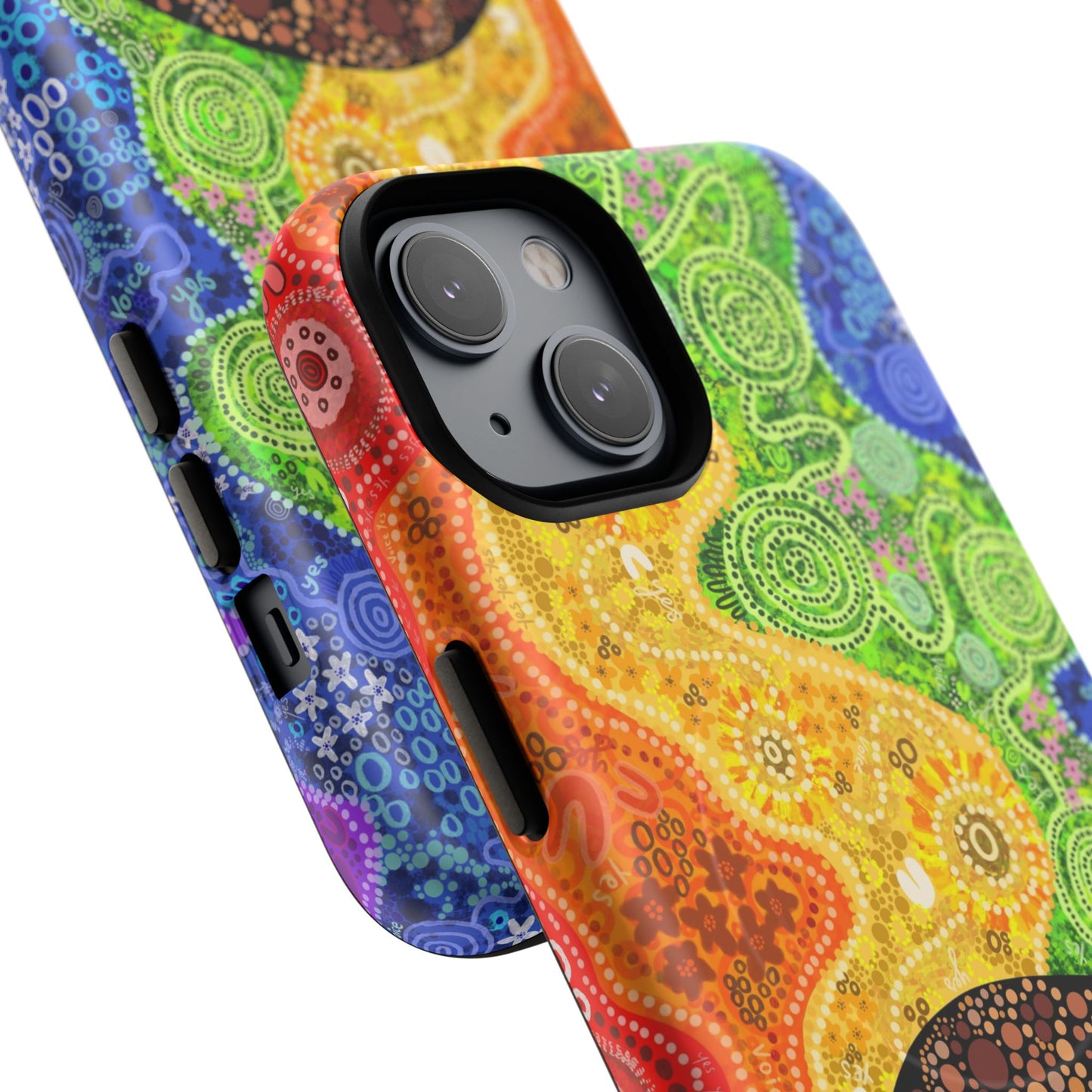 Aboriginal Art | Pride Flag | Tough Mag Safe Case
