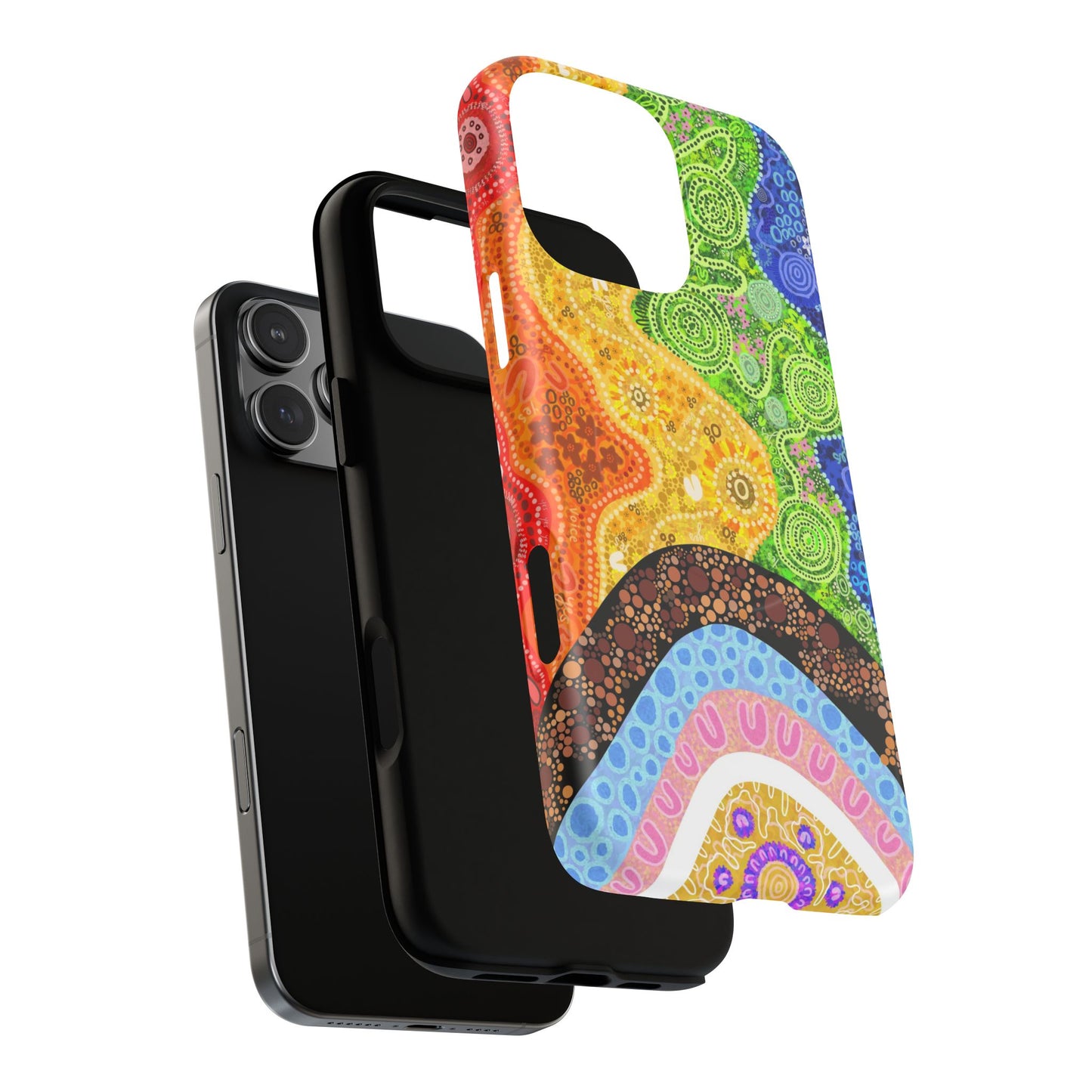 Aboriginal Art | Pride Flag | Tough Mag Safe Case
