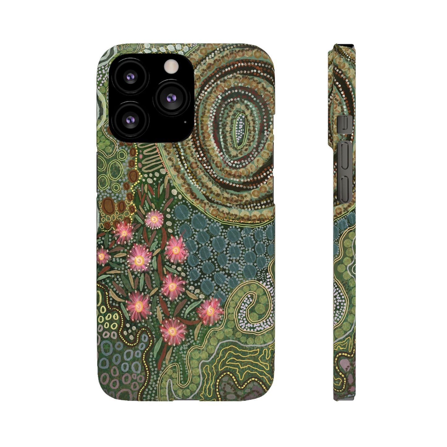 Aboriginal Art - Gumtrees - Snap case