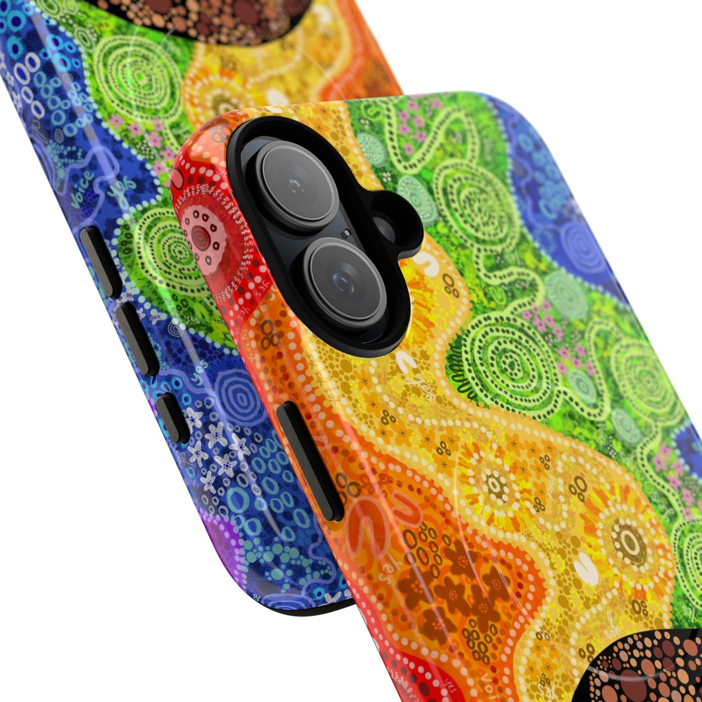 Aboriginal Art | Pride Flag | Tough Mag Safe Case