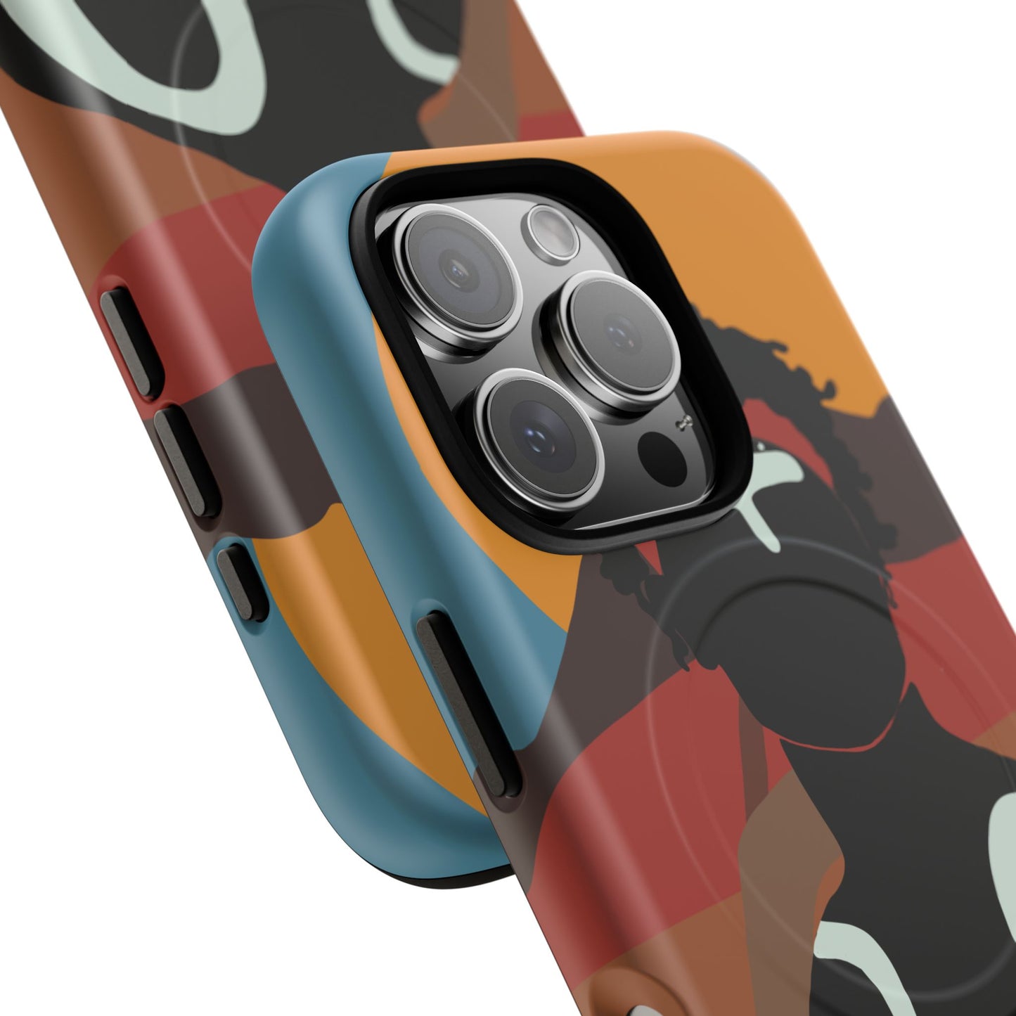 Aboriginal Art | Dreamtime Warrior | Tough Mag Safe Case