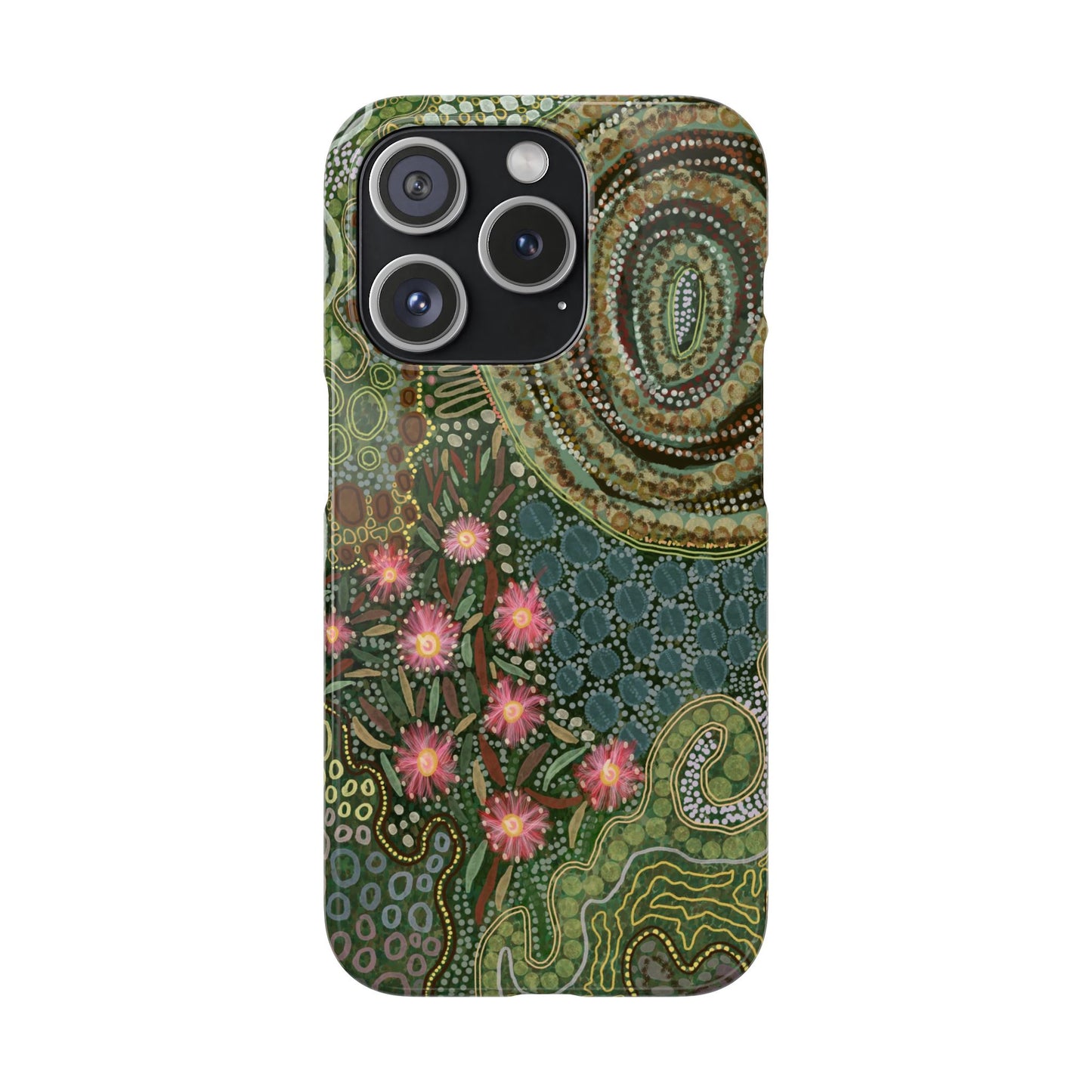 Aboriginal Art - Gumtrees - Snap case