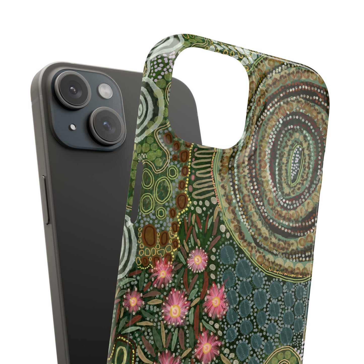 Aboriginal Art - Gumtrees - Snap case