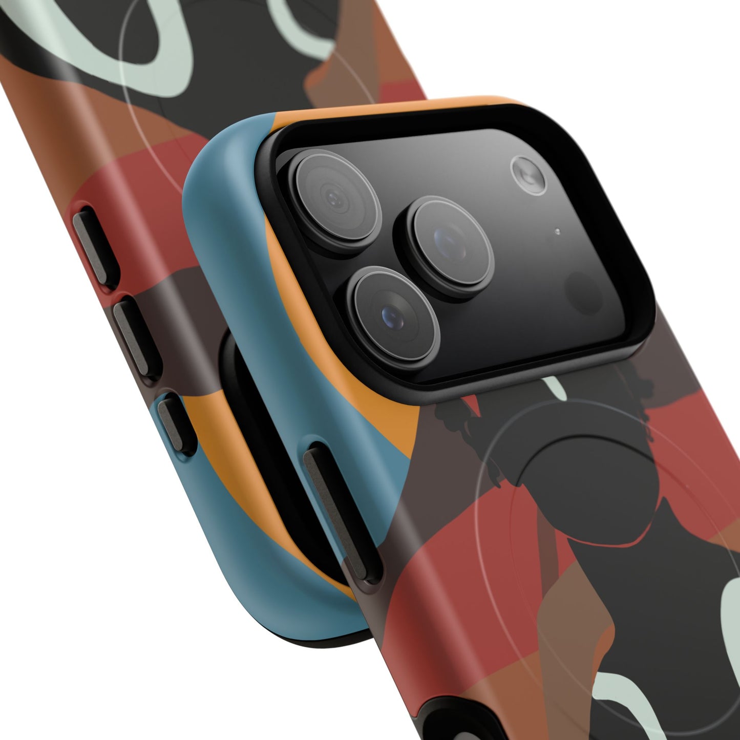 Aboriginal Art | Dreamtime Warrior | Tough Mag Safe Case