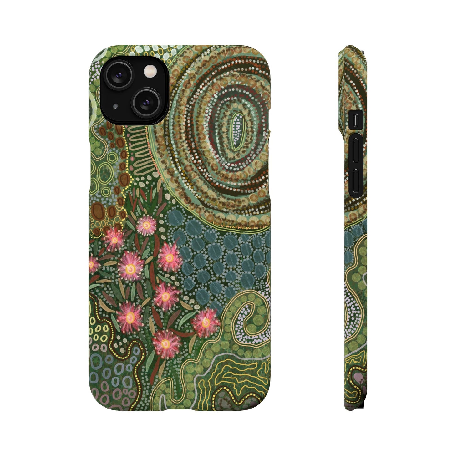 Aboriginal Art - Gumtrees - Snap case