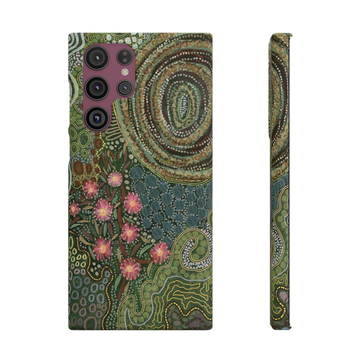 Aboriginal Art - Gumtrees - Snap case