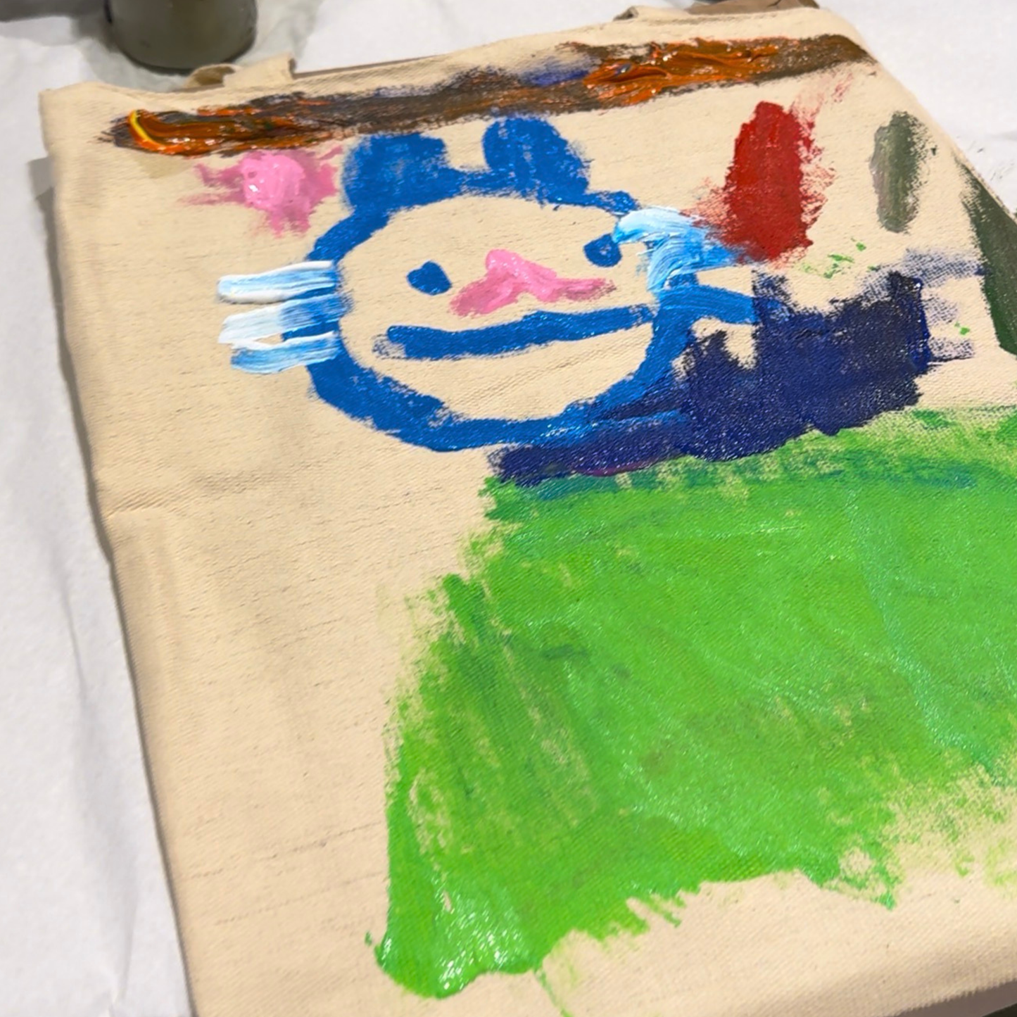 School Holiday | Canvas Painting Workshop (Kids) Rainbow Creatures and Magical Landscape |  Friday 16 January 2026 | 11:30am–1:30pm