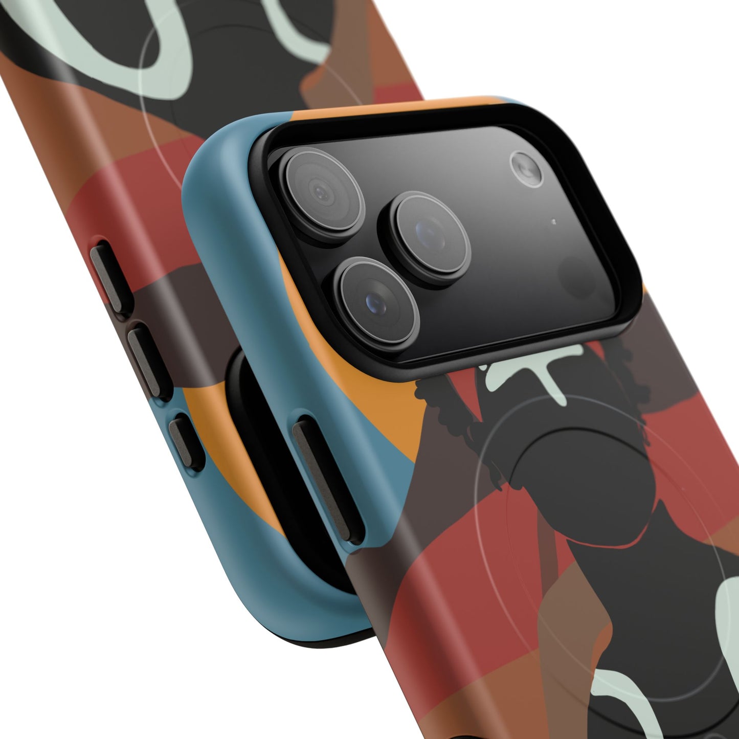 Aboriginal Art | Dreamtime Warrior | Tough Mag Safe Case