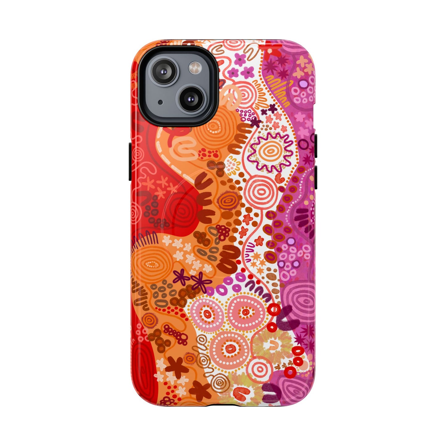 Aboriginal Art | Lesbian Pride | Tough Mag Safe Case