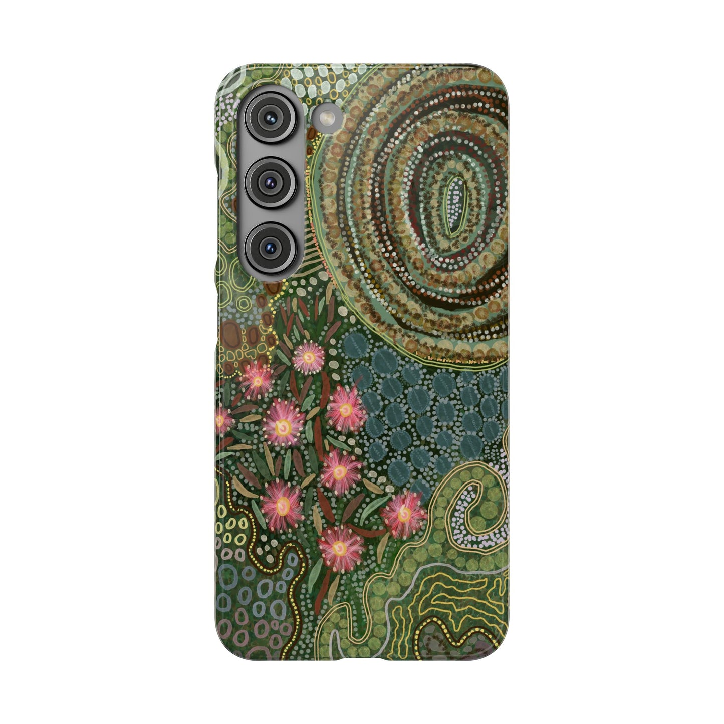 Aboriginal Art - Gumtrees - Snap case