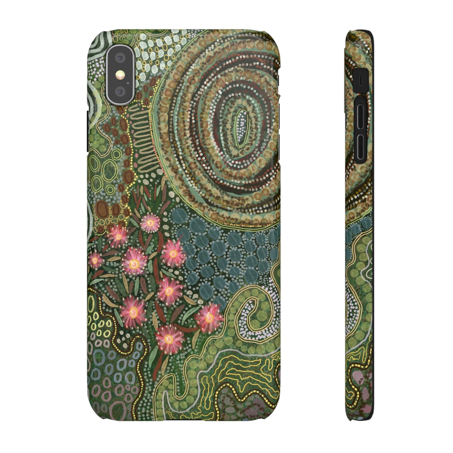 Aboriginal Art - Gumtrees - Snap case