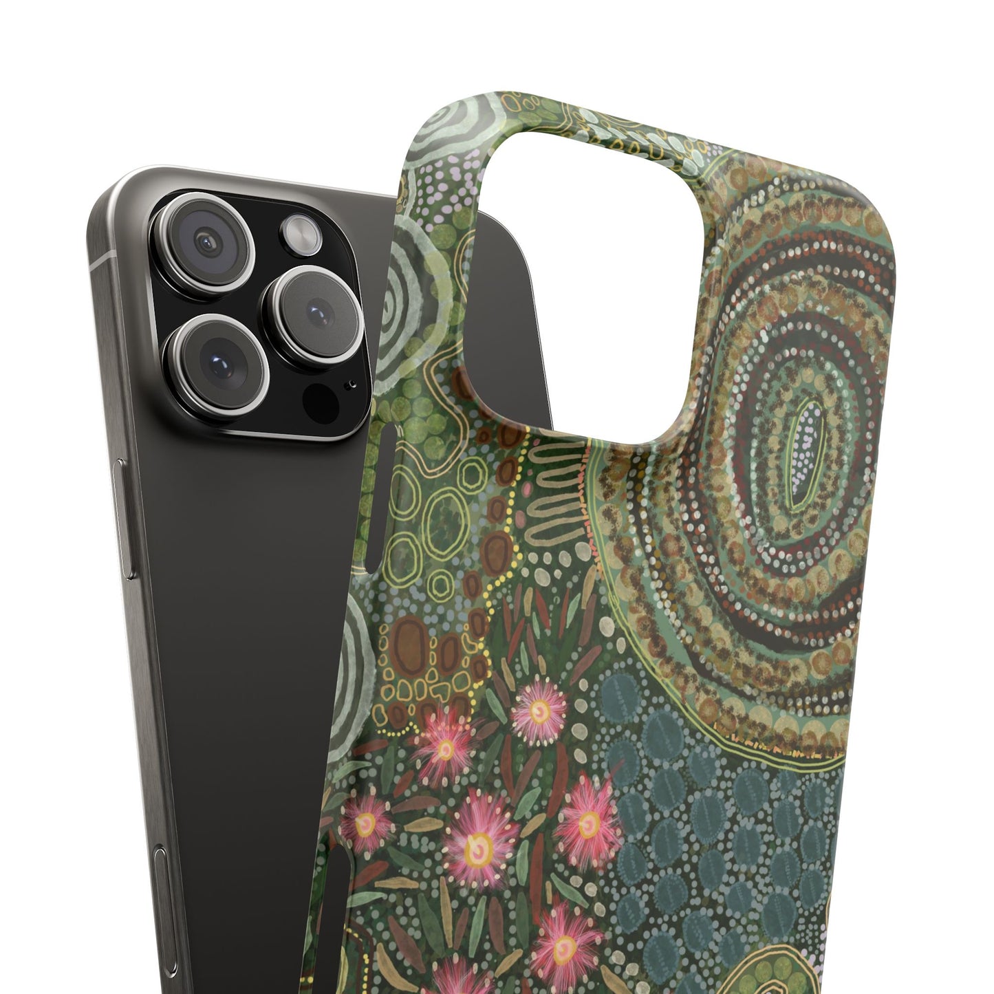 Aboriginal Art - Gumtrees - Snap case