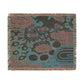 Aboriginal Art | Yarning | 100% cotton Cozy Woven Blanket  